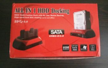 HDD док-станция, двойной USB 2,0 2,5 «3,5» IDE SATA