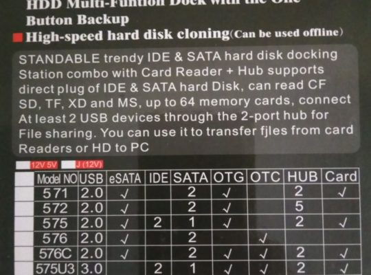 HDD док-станция, двойной USB 2,0 2,5 «3,5» IDE SATA