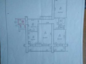 3-х комнатная квартира в Тирасполе на Балке.