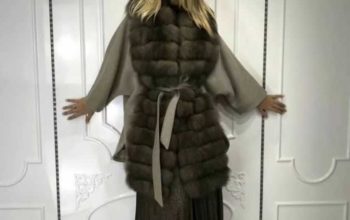 Женские пальто с натуральным мехом