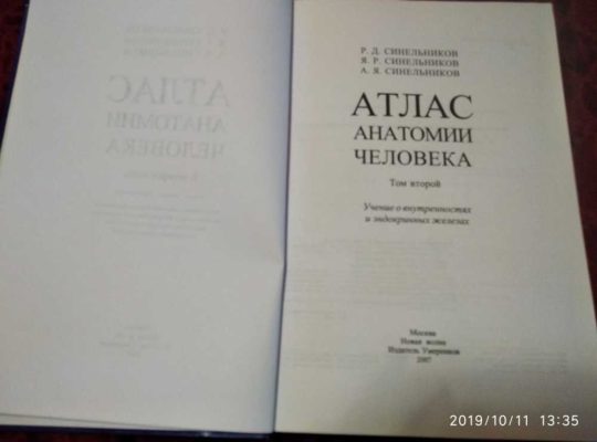 Атлас по анатомии