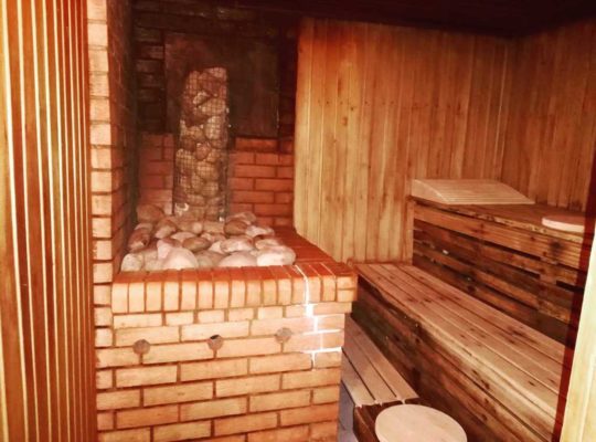 Sauna pe lemne