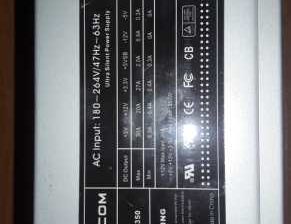 Блок питания Rapcom 180~264V/47Hz~63Hz