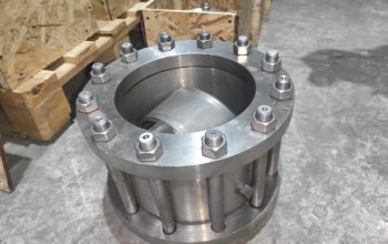 Titanium check valve 19тн14бк Dn 200 Pn у 10